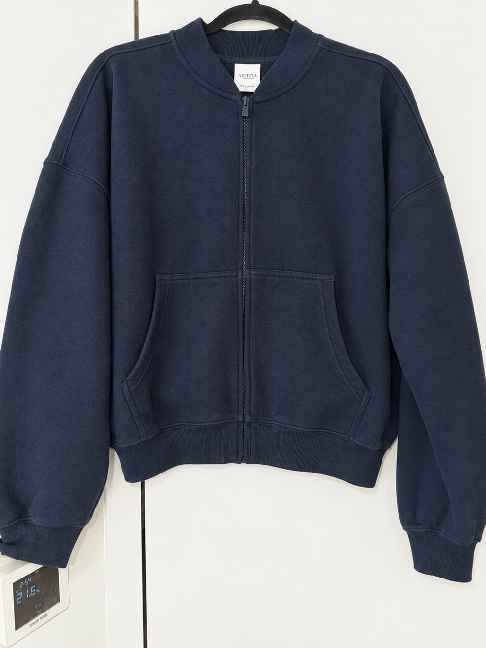 Cozy Sweatfleece Mega Raglan Zip-Up Sweater